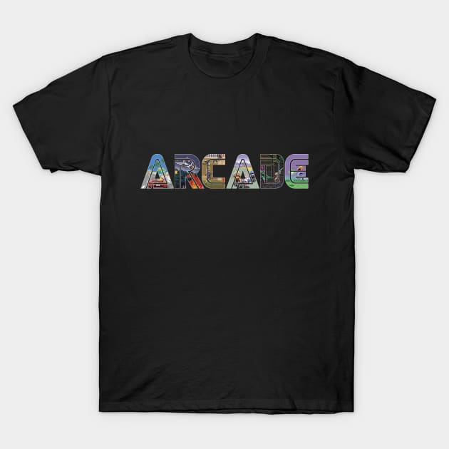 Arcade classics T-Shirt by retrogameraddict